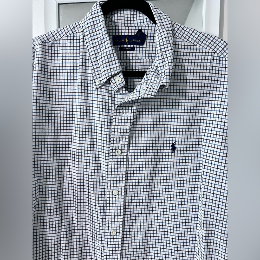 Ralph Lauren Men’s long Sleeve Button Down.